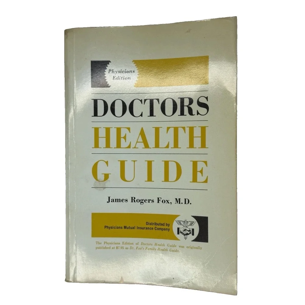 Doctors Health Guide James Rogers Fox M.D. Paperback Macmillan Vintage Edition